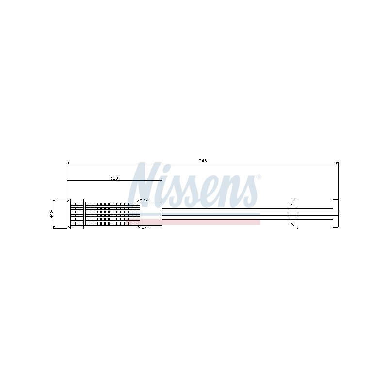 Filtre Deshydratant Clim Pour Peugeot Fiat Toyota Citroën 6455.AH 6455CE