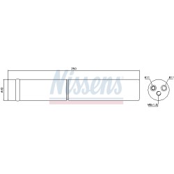 Filtre Deshydratant Clim Pour Chrysler Dodge Jeep Lancia 5137694AA 5170744AA