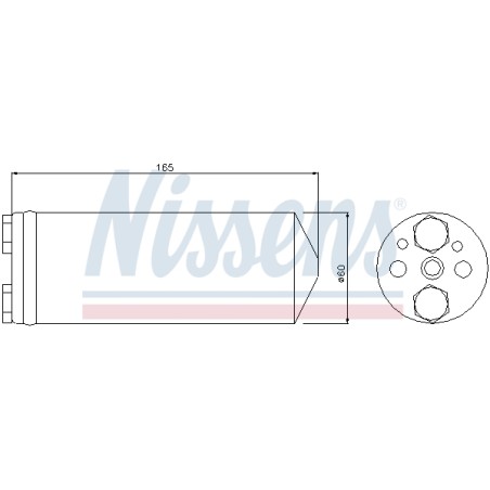 Filtre Deshydratant Clim Pour Nissan Isuzu Subaru Vauxhall 97095658 8971708450
