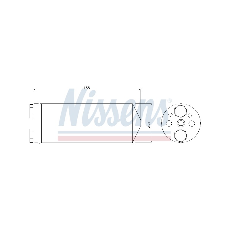 Filtre Deshydratant Clim Pour Nissan Isuzu Subaru Vauxhall 97095658 8971708450