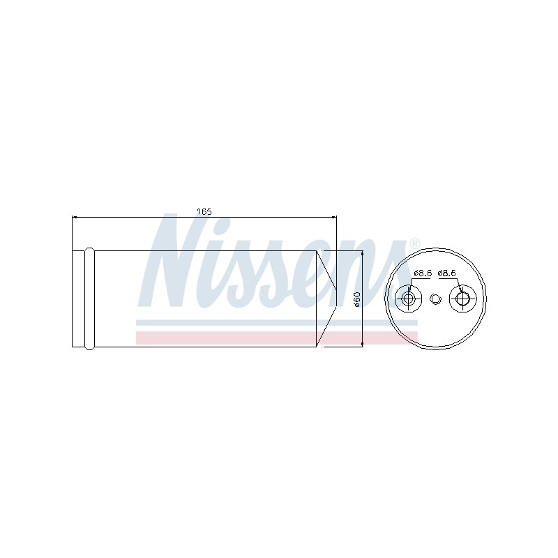 Filtre Deshydratant Clim Pour Opel Meriva A Vauxhall Meriva MK I (A) 13128933