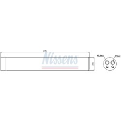 Filtre Deshydratant Clim Pour Nissan Micra III Note Van 921319U20B 92131AY600