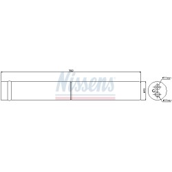 Filtre Deshydratant Clim Pour VW Crafter 30-35 30-50 MERCEDES Sprinter