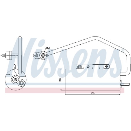 Filtre Deshydratant Clim Pour Opel Fiat Cadillac Saab 13115040 13167341 1848051