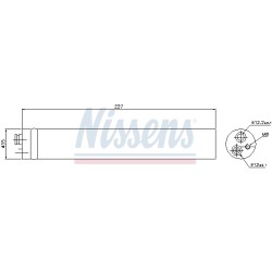 Filtre Deshydratant Clim Pour VW Tiguan 5N0.298.403