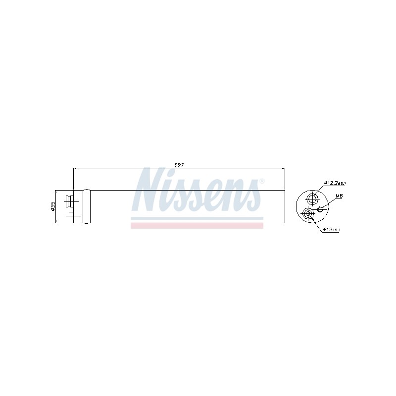 Filtre Deshydratant Clim Pour VW Tiguan 5N0.298.403