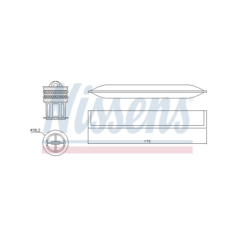 Filtre Deshydratant Clim Pour Opel Fiat Alfa Romeo Lancia 1618395 93188638