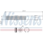 Filtre Deshydratant Clim Pour Renault Opel Chevrolet Saab 921924411R 1618198
