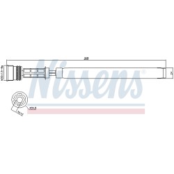 Filtre Deshydratant Clim Pour Opel Chevrolet Vauxhall 13277638 1618654