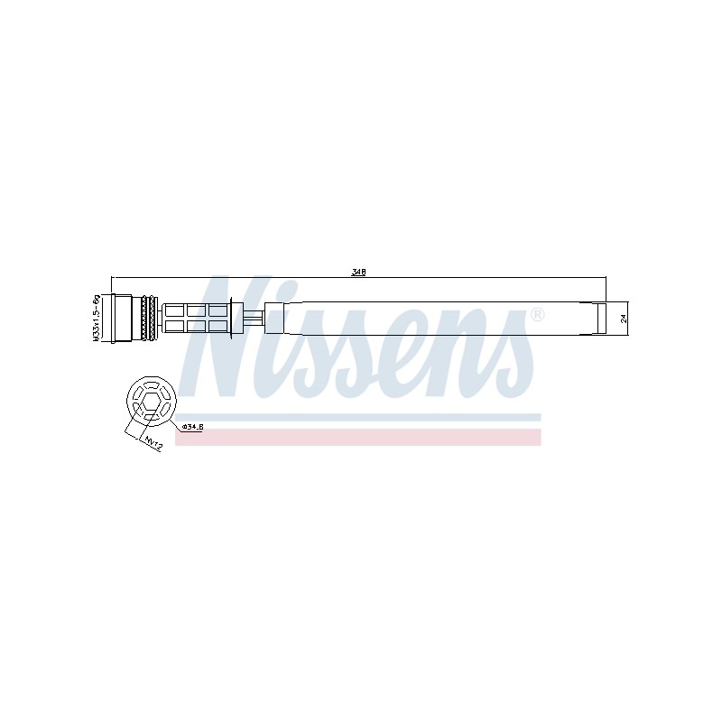 Filtre Deshydratant Clim Pour Opel Chevrolet Vauxhall 13277638 1618654