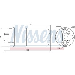 Filtre Deshydratant Clim Pour Renault Opel Nissan Vauxhall 27640-00Q0A 4416936