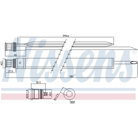 Filtre Deshydratant Clim Pour VW Audi Bentley MERCEDES 2048350147 4H0298403