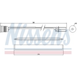 Filtre Deshydratant Clim Pour BMW Série 1 E81 E82 E87 E88 3 E90 E91 6.936.557