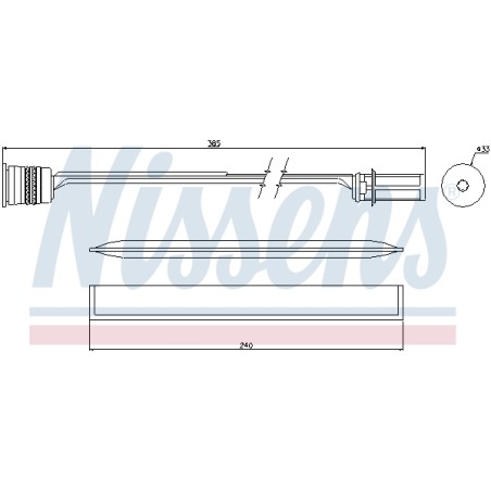 Filtre Deshydratant Clim Pour BMW Série 1 E81 E82 E87 E88 3 E90 E91 6.936.557