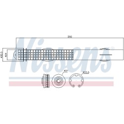 Filtre Deshydratant Clim Pour BMW MAN Mini Clubman Smart 9.127.927 4518350447