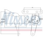 Filtre Deshydratant Clim Pour Renault Clio II Kangoo Thalia I 8200352288