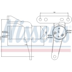 Filtre Deshydratant Clim Pour Renault Clio II Kangoo Thalia I 8200352288