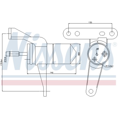 Filtre Deshydratant Clim Pour Renault Clio II III Kangoo Thalia I 7700436061