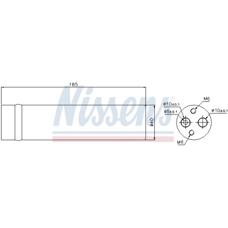 Filtre Deshydratant Clim Pour Honda Civic VIII 80351-SMG-E02 80351SMGE01