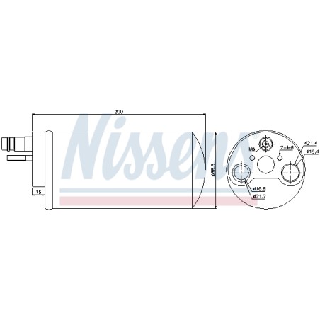 Filtre Deshydratant Clim Pour Renault Espace IV Laguna II VELSatis 8200392916