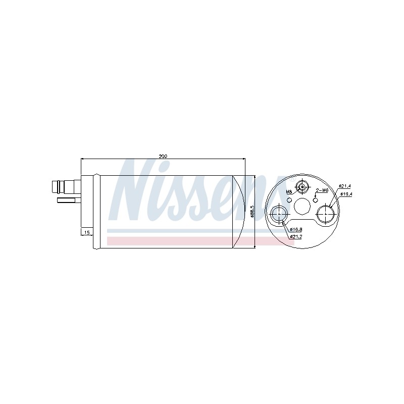 Filtre Deshydratant Clim Pour Renault Espace IV Laguna II VELSatis 8200392916