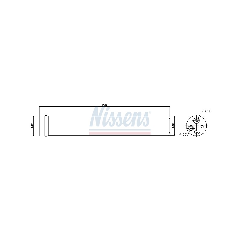 Filtre Deshydratant Clim Pour Renault Kangoo 7701058994