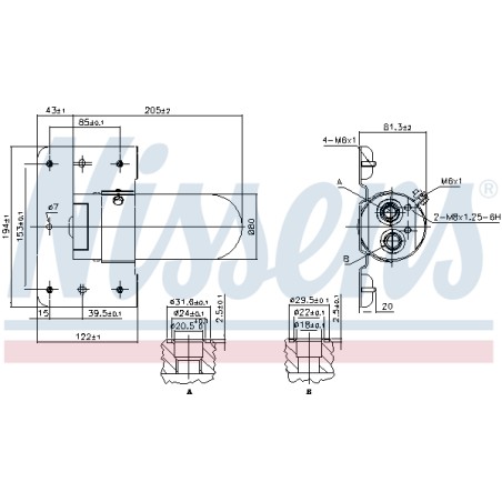 Filtre Deshydratant Clim Pour RENAULT TRUCKS C K T