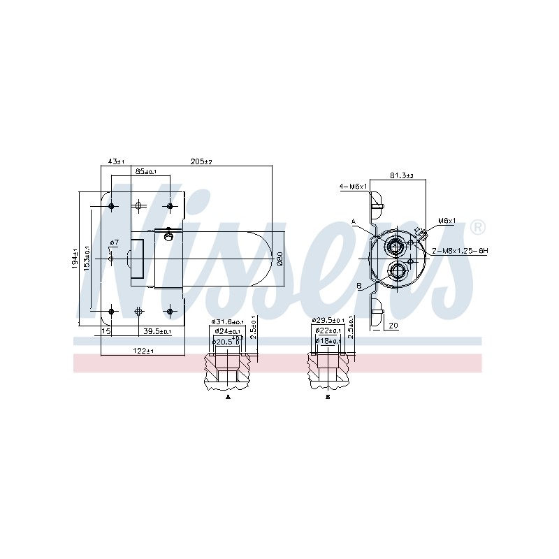 Filtre Deshydratant Clim Pour RENAULT TRUCKS C K T