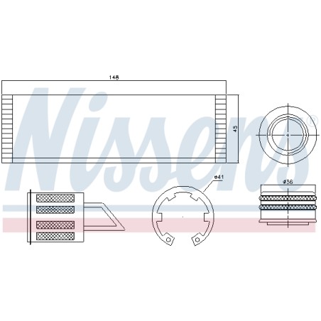Filtre Deshydratant Clim Pour VW Sharan Seat Alhambra 7N0898191