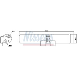 Filtre Deshydratant Clim Pour Renault Clio III 7701066738