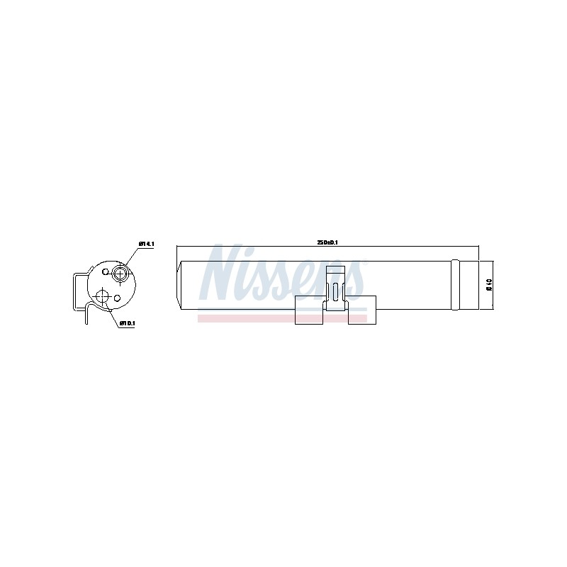 Filtre Deshydratant Clim Pour Renault Clio III 7701066738