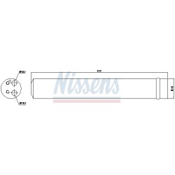 Filtre Deshydratant Clim Pour Renault Clio III Modus Twingo II Wind 7701060041