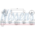 Filtre Deshydratant Clim Pour VW Bora Golf IV Seat Leon Toledo II