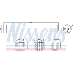 Filtre Deshydratant Clim Pour Land Rover Discovery III Van IV Range Rover Sport