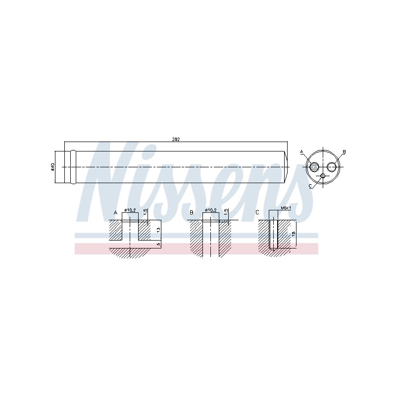 Filtre Deshydratant Clim Pour Land Rover Discovery III Van IV Range Rover Sport