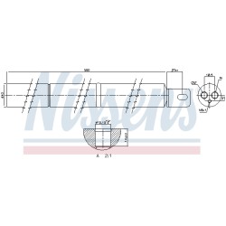 Filtre Deshydratant Clim Pour MERCEDES Classe GL M GLE GLS