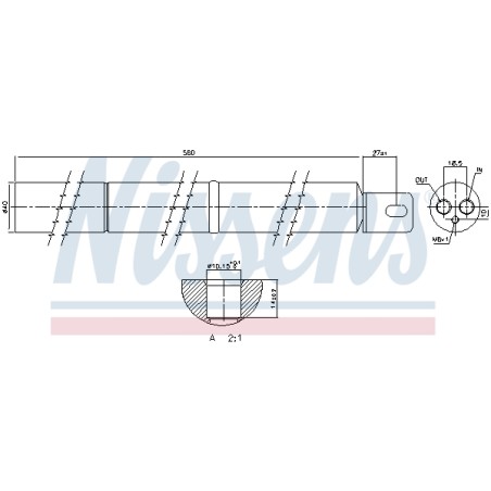 Filtre Deshydratant Clim Pour MERCEDES Classe GL M GLE GLS