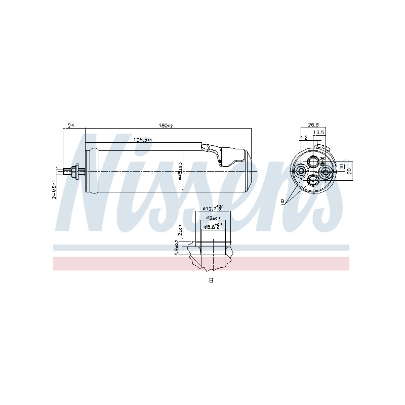 Filtre Deshydratant Clim Pour Ford B-Max Ecosport Fiesta VI KA Tourneo 5071261