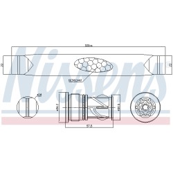 Filtre Deshydratant Clim Pour Ford C-Max II Focus III Grand Kuga Tourneo 1790603