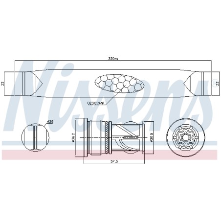 Filtre Deshydratant Clim Pour Ford C-Max II Focus III Grand Kuga Tourneo 1790603
