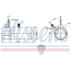 Filtre Deshydratant Clim Pour Ford Transit 1371585 6C1119E647AD