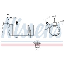 Filtre Deshydratant Clim Pour Ford Transit 1371585 6C1119E647AD