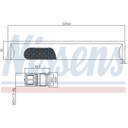Filtre Deshydratant Clim Pour Acura Honda Smart 80101SFE003 80101SAA003