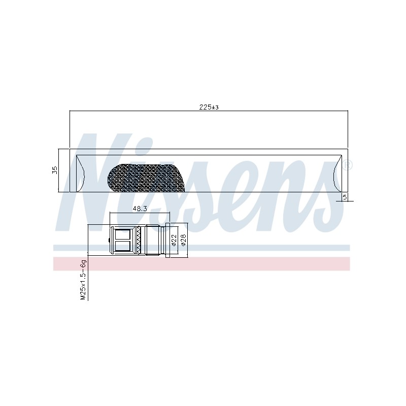 Filtre Deshydratant Clim Pour Acura Honda Smart 80101SFE003 80101SAA003