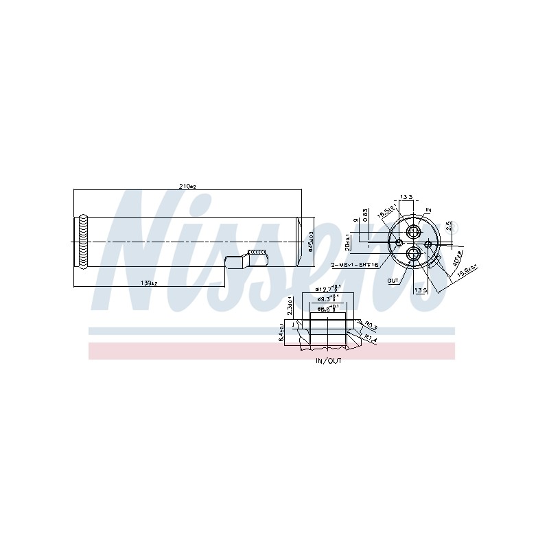 Filtre Deshydratant Clim Pour Hyundai Tucson Tucson/SUV Kia Sportage
