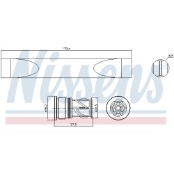 Filtre Deshydratant Clim Pour Peugeot Opel Citroën C2 C3 II III DS 9827808180