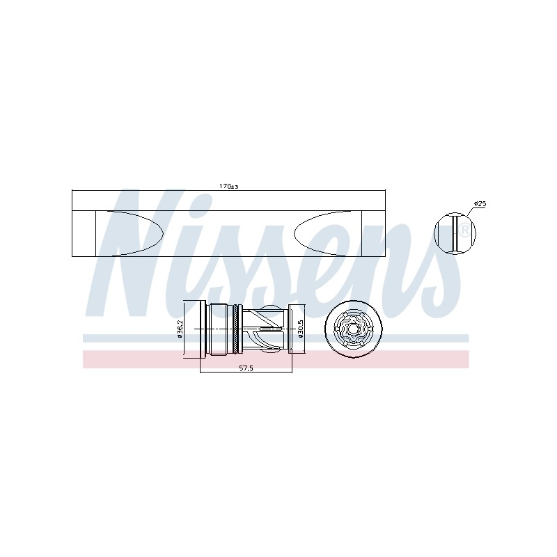 Filtre Deshydratant Clim Pour Peugeot Opel Citroën C2 C3 II III DS 9827808180