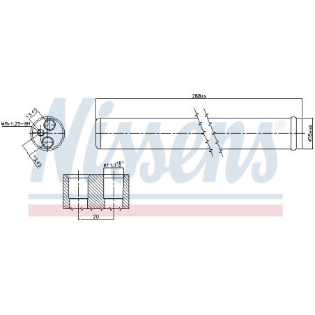 Filtre Deshydratant Clim Pour Ford C-Max II Focus III Grand Tourneo 1812809