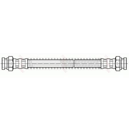 Flexible De Frein Arrière Pour Peugeot 305 Citroën C15 481626 91500635