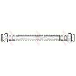 Flexible De Frein Arrière Pour Peugeot 305 Citroën C15 481626 91500635